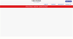 Desktop Screenshot of nationalpaving.com